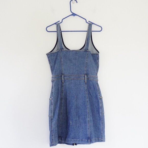 Women's Denim Sleeveless Dress from 7 for all Mankind  M - Picture 2 of 8